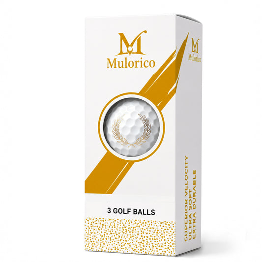 Yellow inner box insert for golf ball packaging